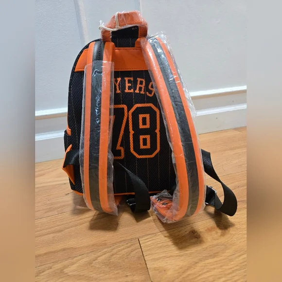 Loungefly Halloween Michael Myers Jersey Mini Backpack - Picture 4 of 9
